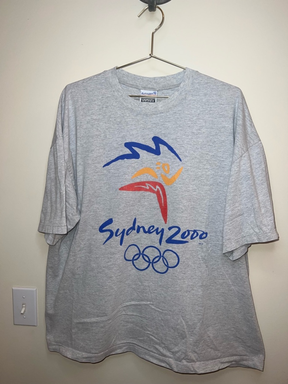 Vintage Sydney 2000 Olympics Graphic‎ T Shirt Bonds XXL Official Licensed Tee